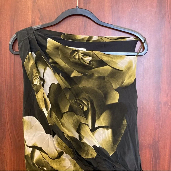 ROBERT RODRIGUEZ Silk Dress One Shoulder Size 10 - Picture 3 of 8